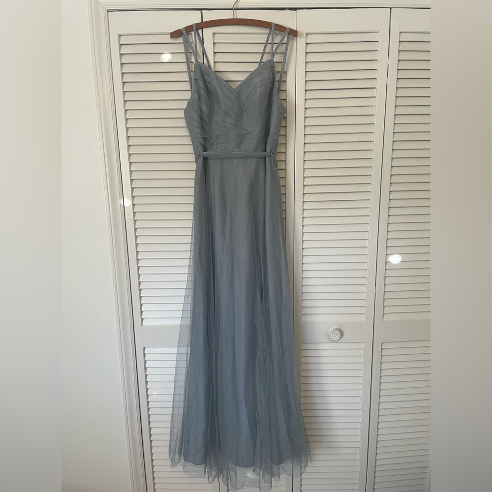Wtoo Blue Long Tulle Dress